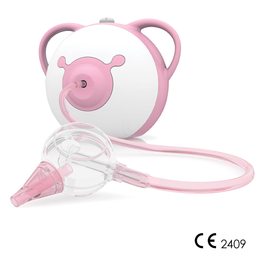 Nosiboo Pro, aspirator - roza (1 komplet)