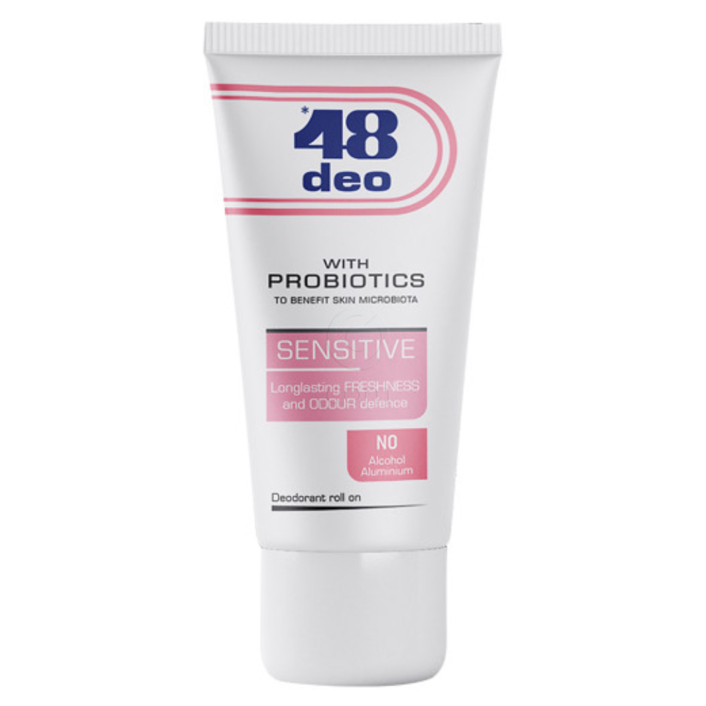 48 Deo, deodorant roll-on - Sensitive (50 ml)