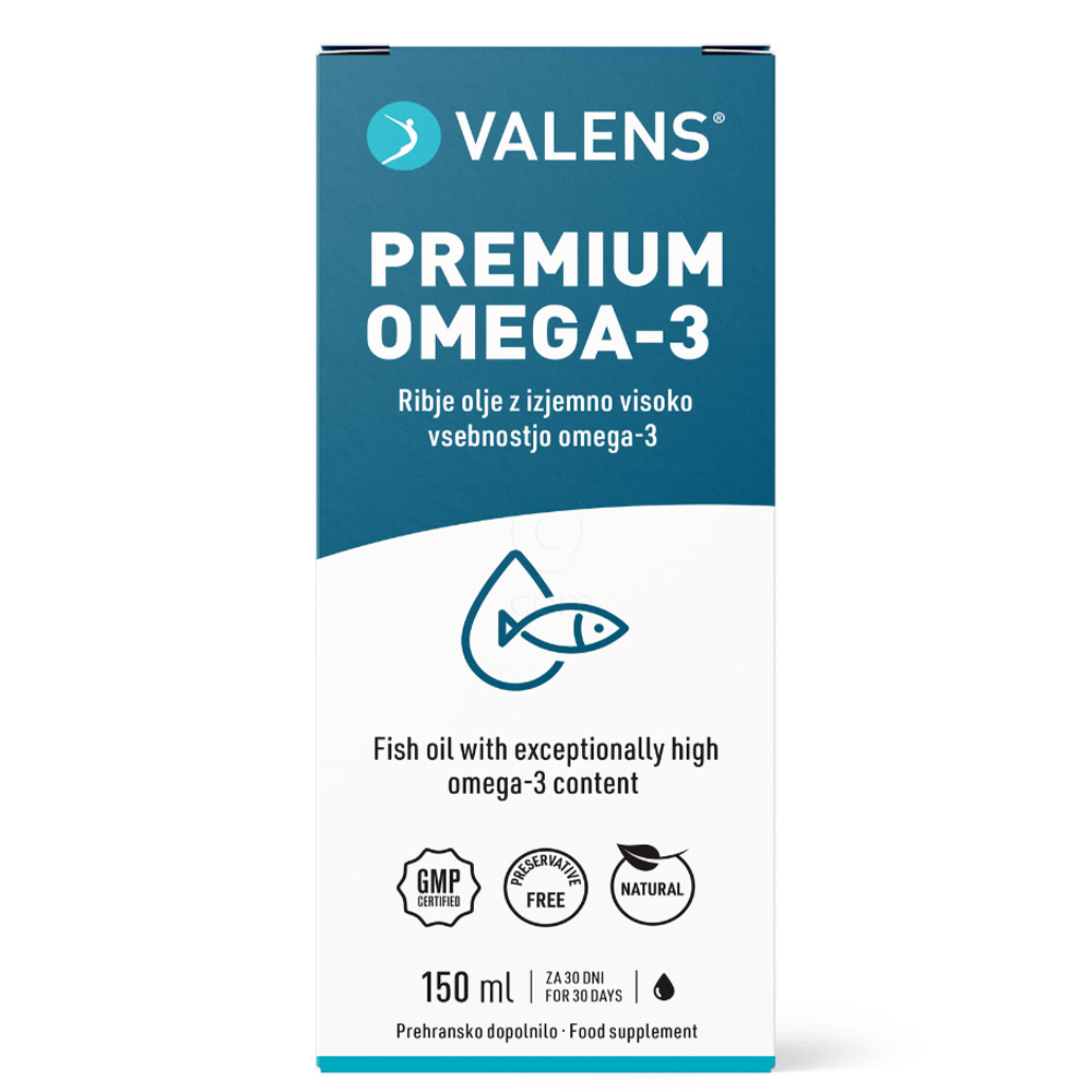 Valens Premium Omega-3, olje (150 ml)