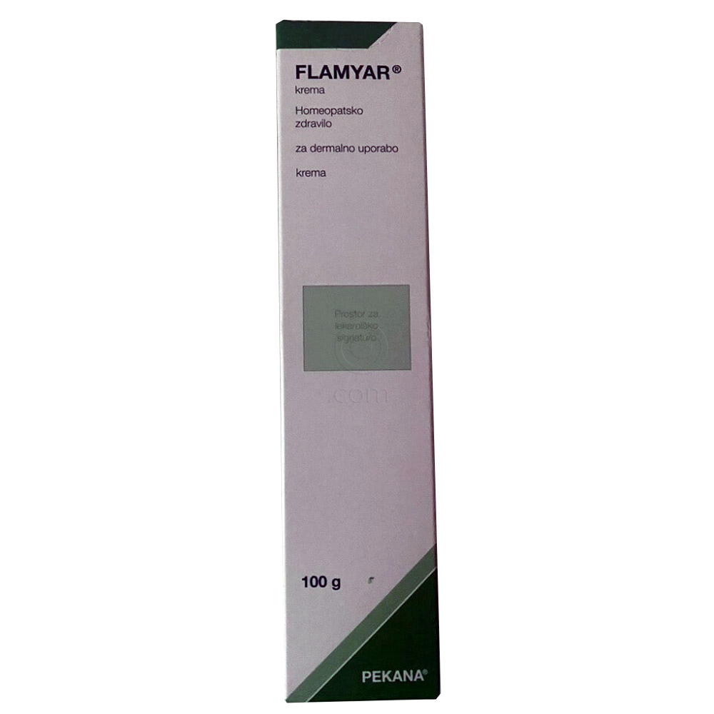 Flamyar Pekana - Homeopatsko zdravilo, krema (100 g)