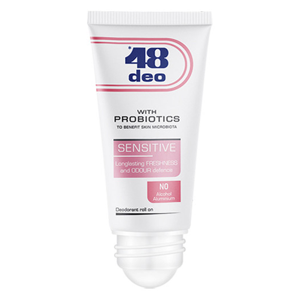48 Deo, deodorant roll-on - Sensitive (50 ml)