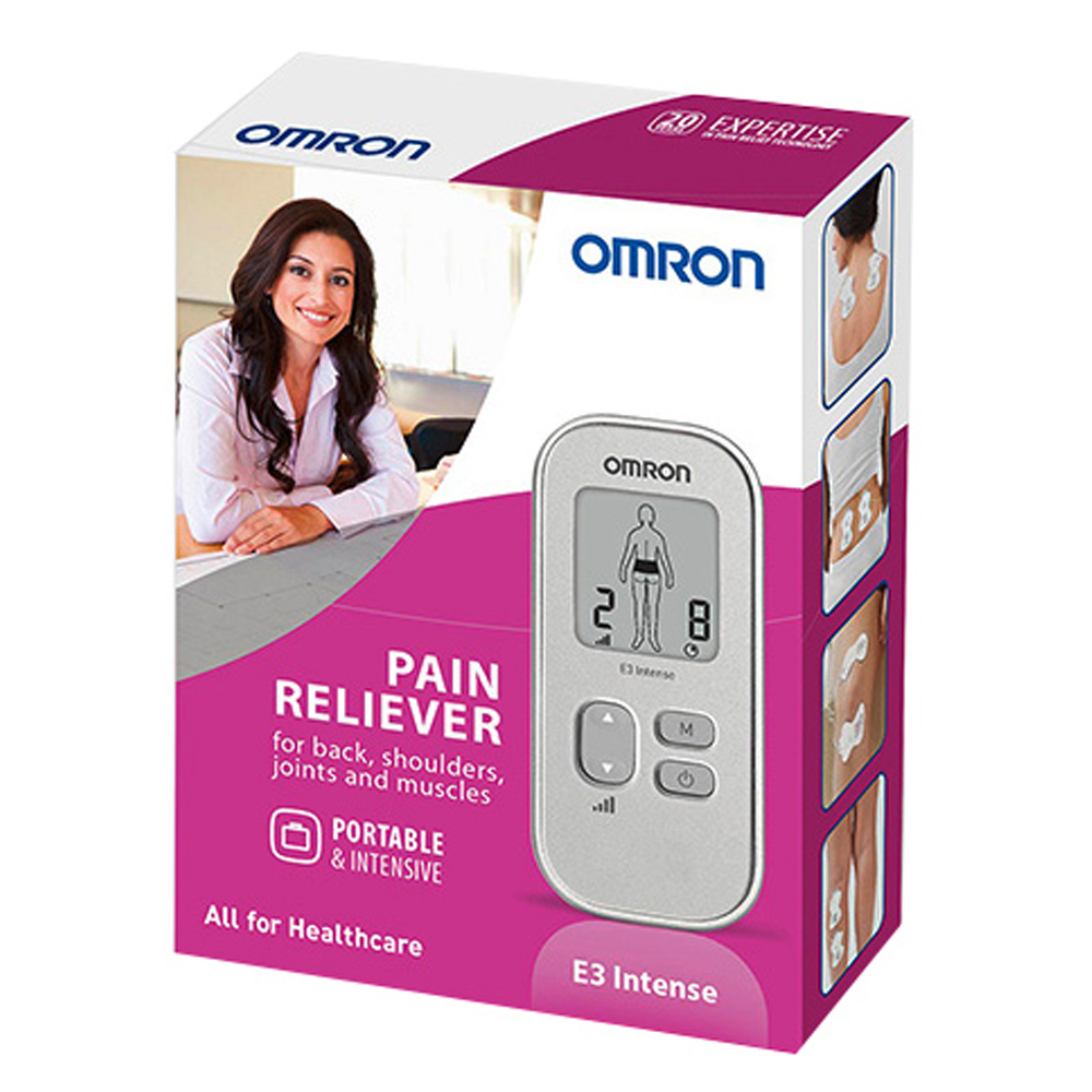 Omron Tens E3 Intense, pripomoček za lajšanje bolečin (1 komplet)