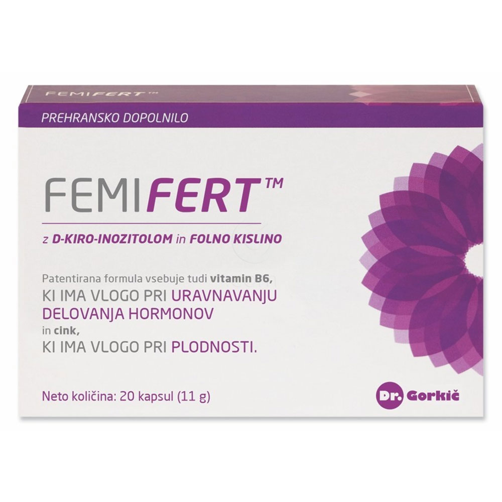 Femifert, kapsule (20 kapsul) 