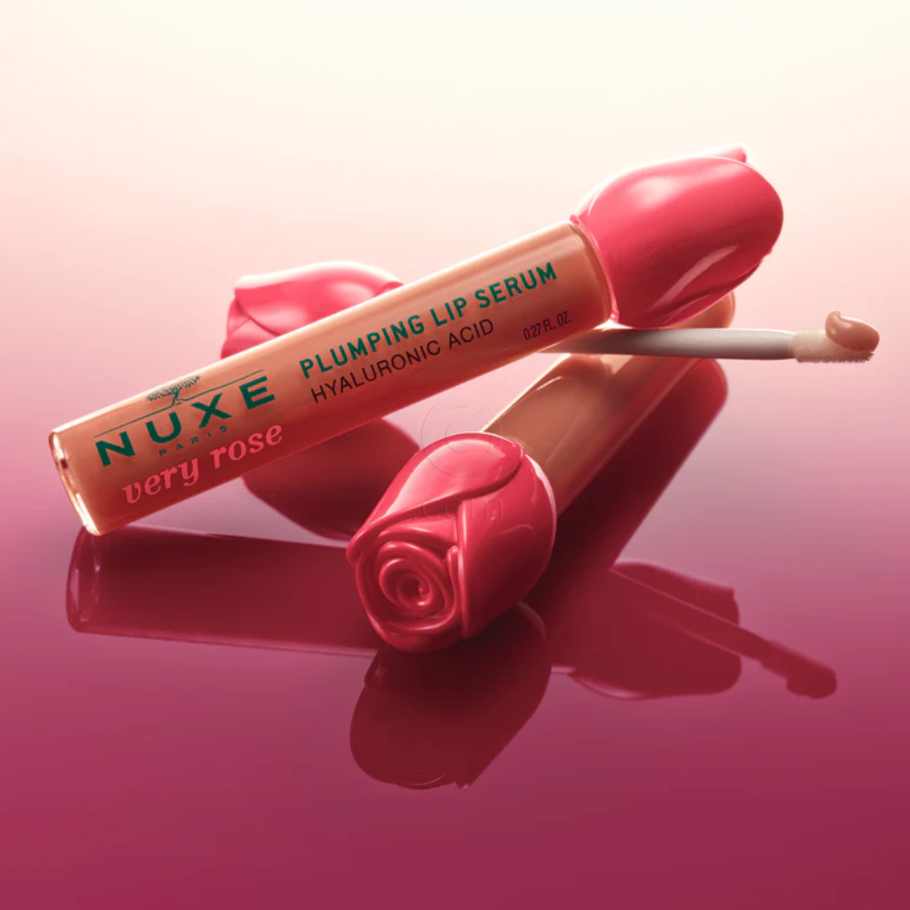 Nuxe Very Rose Plumping Lip Serum, serum za polne ustnice (8 ml)
