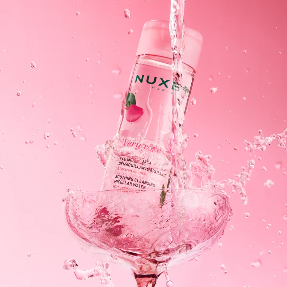 Nuxe Very Rose Micellar Water, pomirjujoča micelarna voda za čiščenje (100 ml)