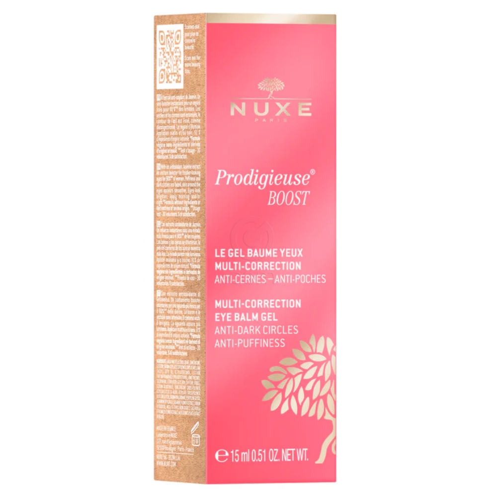 Nuxe Creme Prodigieuse Boost, multikorekcijski gel balzam za predel okoli oči (15 ml)