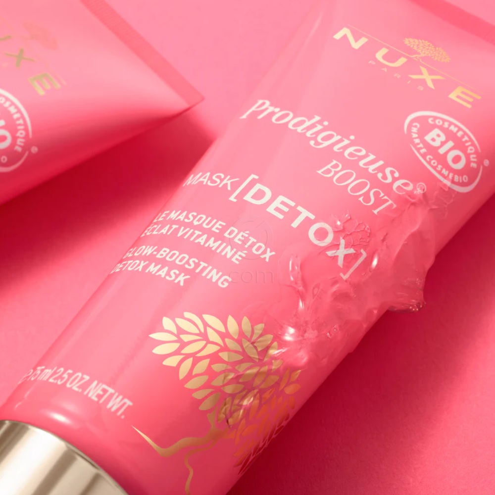 Nuxe Crème Prodigieuse Boost Detox Mask, razstrupljevalna maska za povečanje sijaja (75 ml)