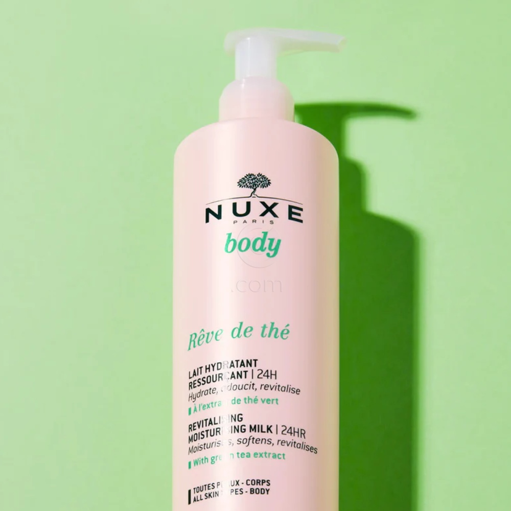 Nuxe Body Reve de the, poživljajoče vlažilno mleko za telo (400 ml)