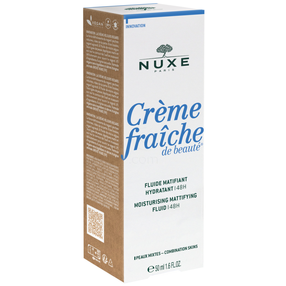 Nuxe Crème Fraîche de Beauté Moisturising Mattifying Fluid, matirni fluid (50 ml)