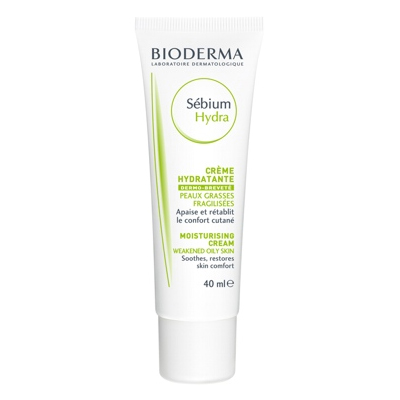 Bioderma Sebium Hydra, krema za oslabljeno kožo obraza (3 x 40 ml)