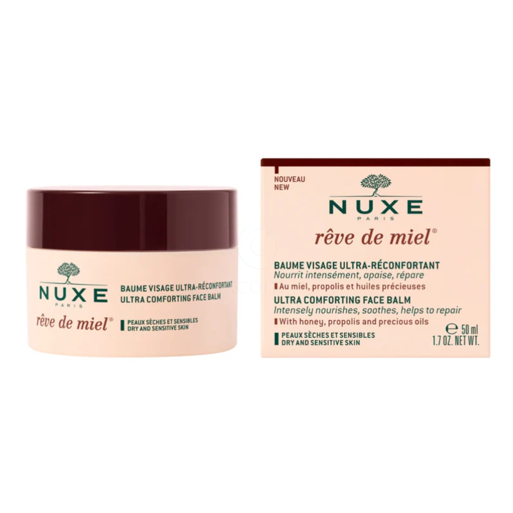 Nuxe Reve de Miel, pomirjujoči balzam za obraz (50 ml)