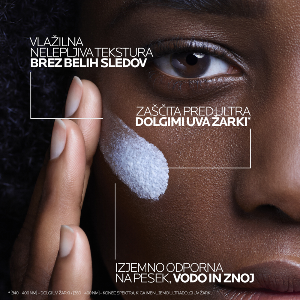 LRP Anthelios UVMUNE 400, vlažilno mleko za zaščito pred soncem - obraz in telo - ZF50+ (150 ml)