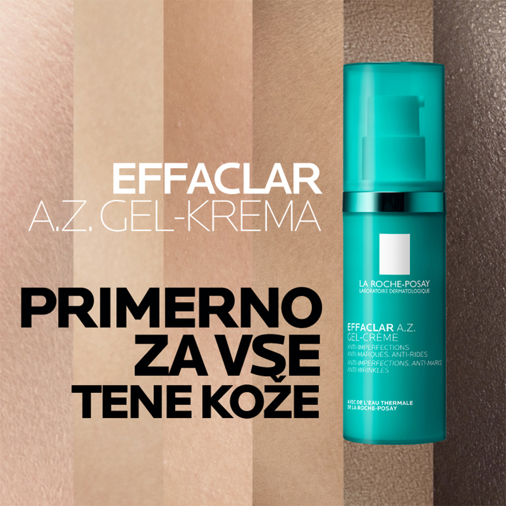 LRP Effaclar A.Z., gel krema proti nepravilnostim (40 ml)