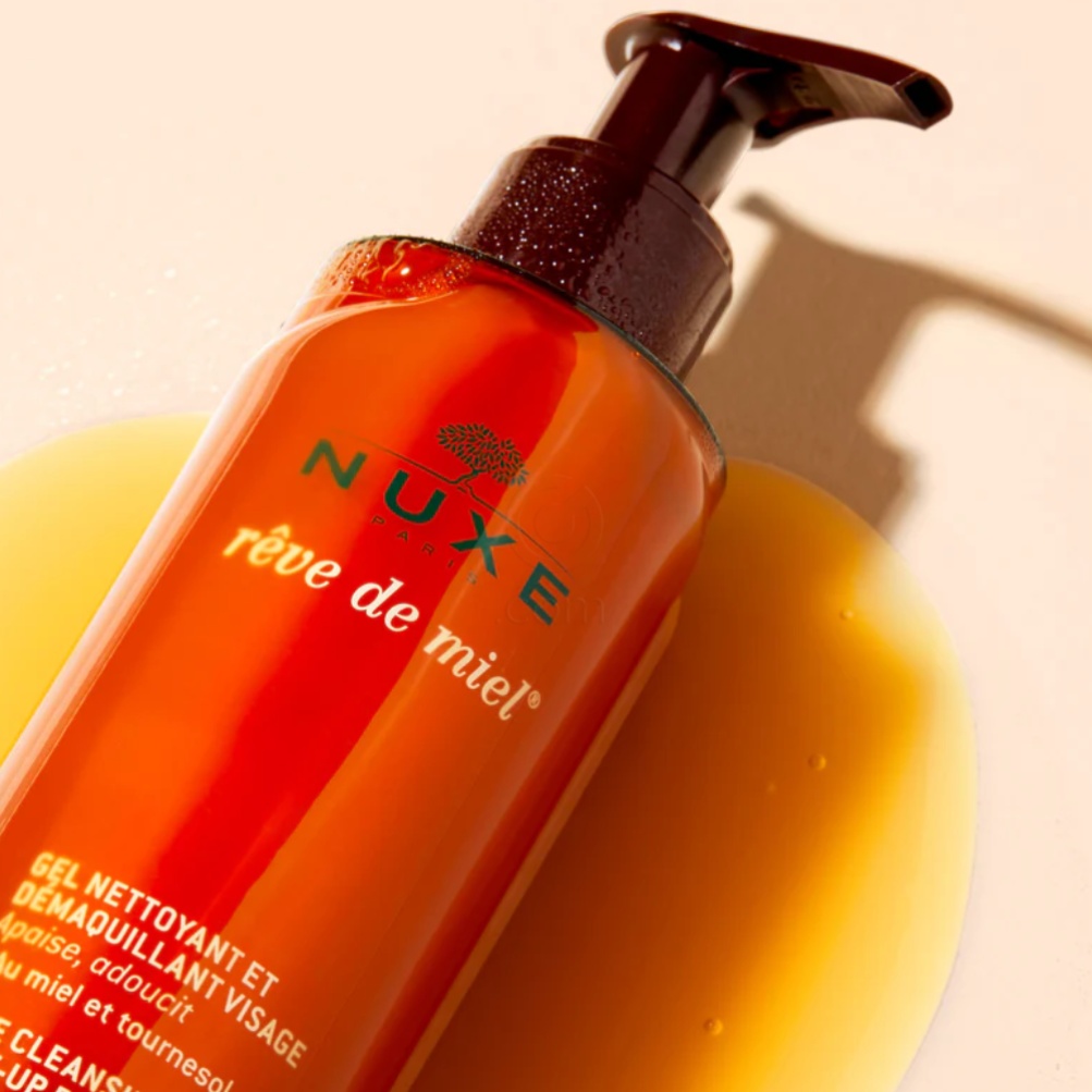 Nuxe Reve De Miel, gel za čiščenje obraza in odstranjevanje ličil (400 ml)