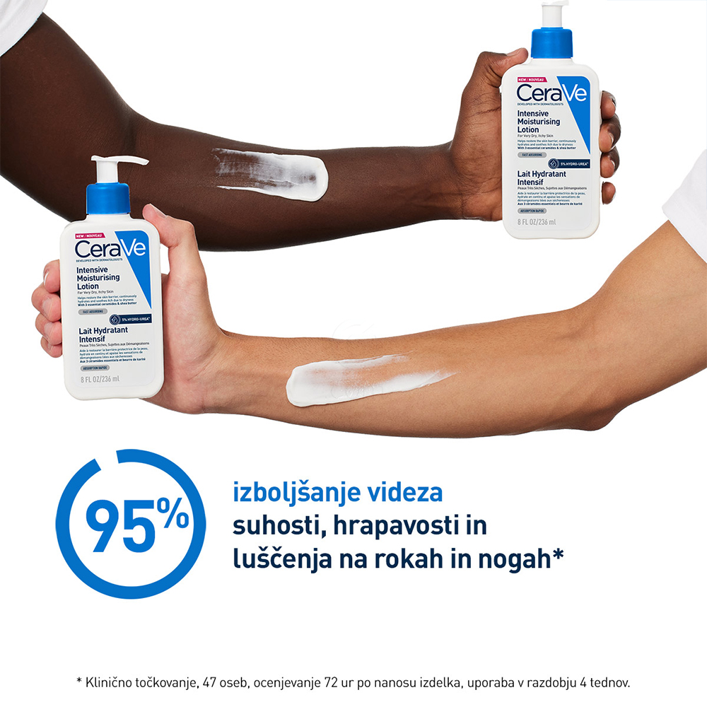 CeraVe 5% Hydro-Urea, intenzivni vlažilni losjon (236 ml)