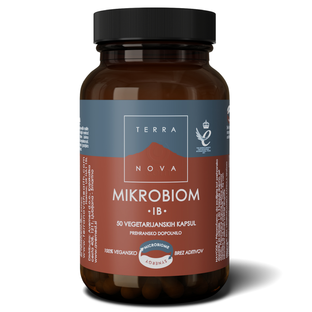 Terranova Mikrobiom IB kompleks, kapsule (50 kapsul)
