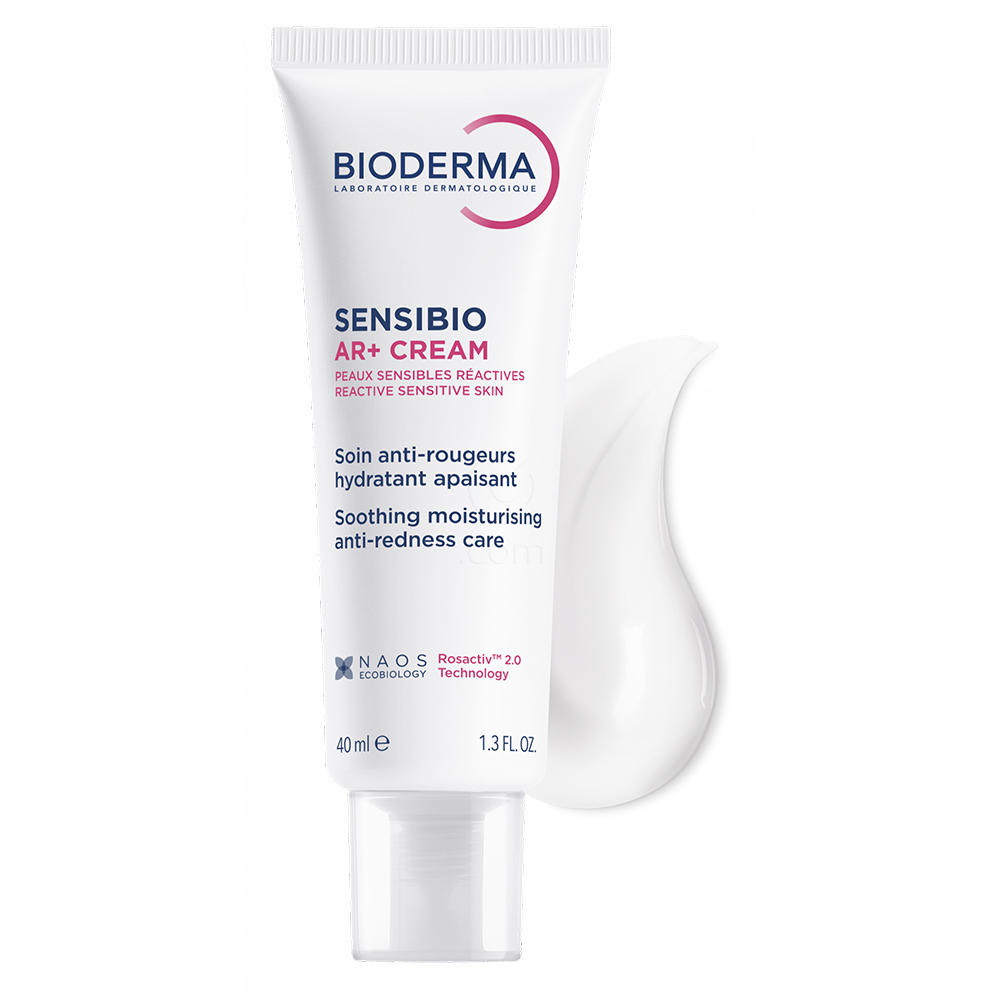 Bioderma Sensibio AR+, pomirjujoča in vlažilna nega proti rdečici (40 ml)