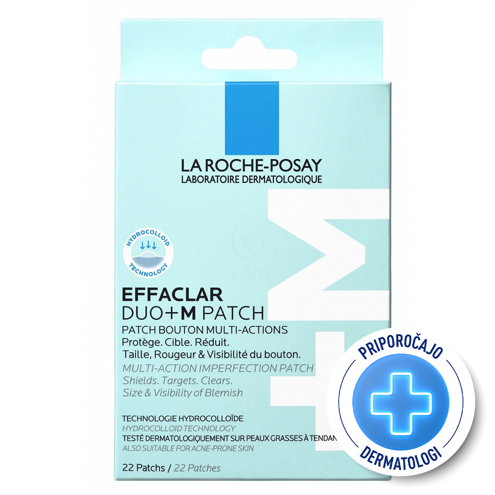 LRP Effaclar Duo+M, večnamenski obliži proti nepravilnostim (22 obližev)