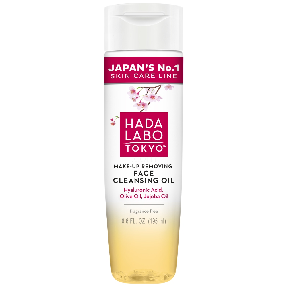 Hada Labo Tokyo White, čistilno olje za odstranjevanje ličil (195 ml)