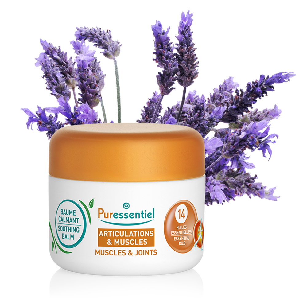 Puressentiel Muscles&Joints, pomirjevalni balzam s 14 eteričnimi olji (30 ml)