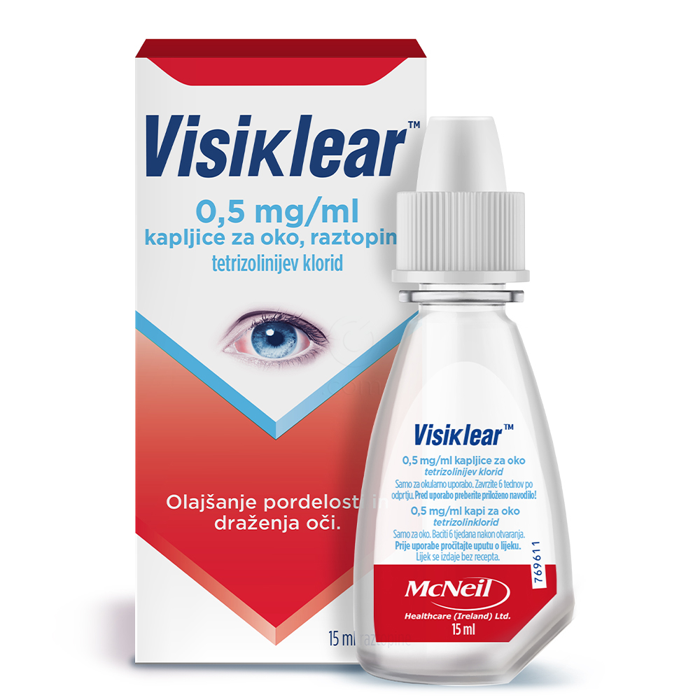Visiklear 0 5 Mg ml Kapljice Za Oko Raztopina 15 Ml Lekarnar