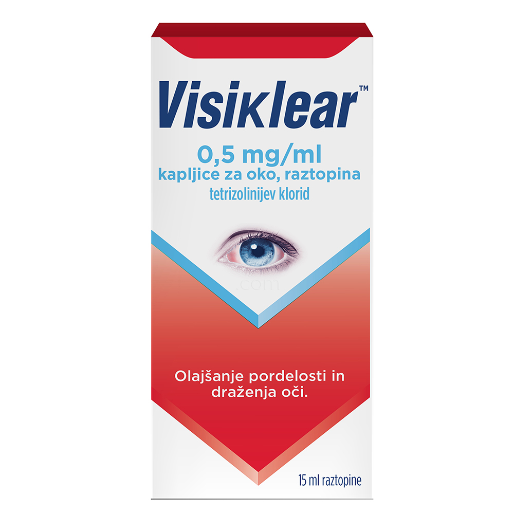 Visiklear 0,5 mg/ml, kapljice za oko raztopina (15 ml)