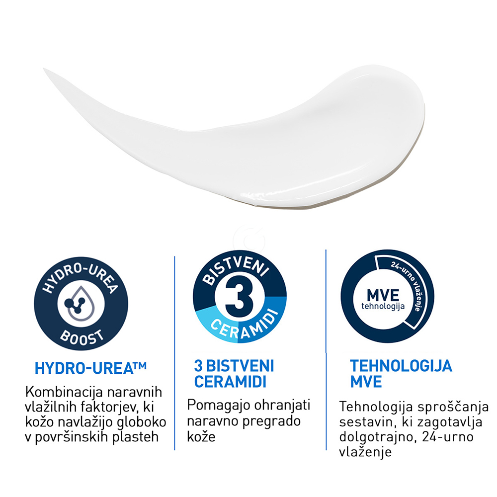 CeraVe 5% Hydro-Urea, intenzivni vlažilni losjon (473 ml)
