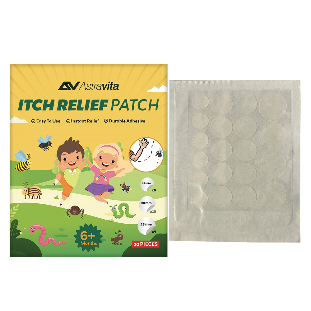 Itch Relief, obliži za otroke za po piku (20 obližev)