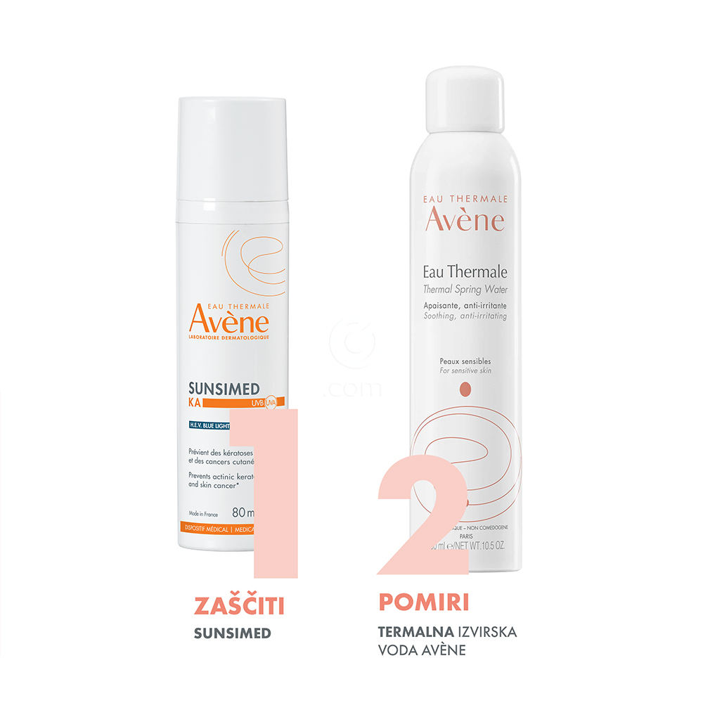 Avene Sunsimed KA, medicinska zaščita pred soncem - ZF50+ (80 ml)
