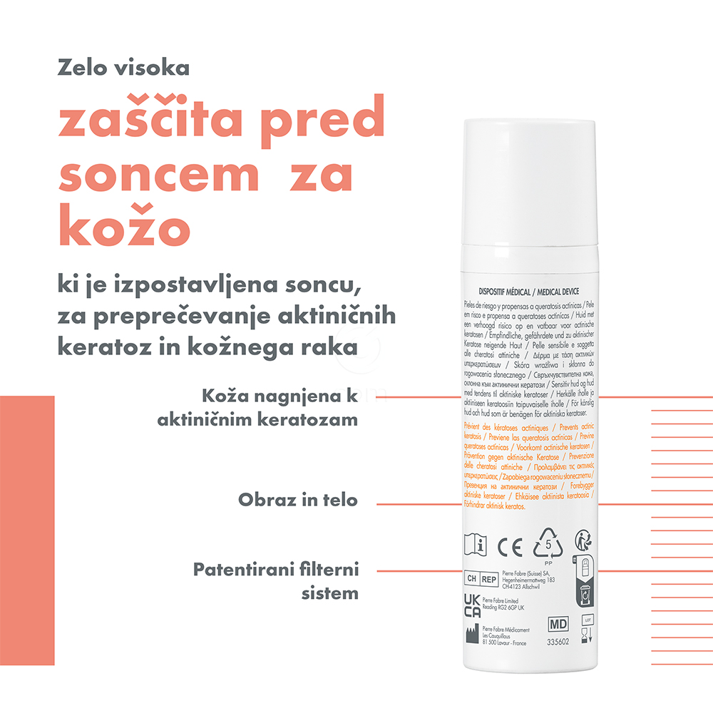 Avene Sunsimed KA, medicinska zaščita pred soncem - ZF50+ (80 ml)