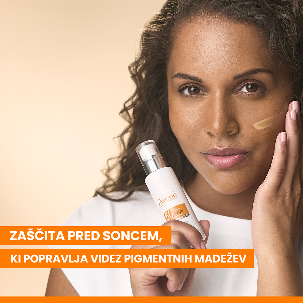 Avene Sun Anti-Pigmentation, obarvani fluid za zaščito pred soncem - ZF50+ (40 ml)