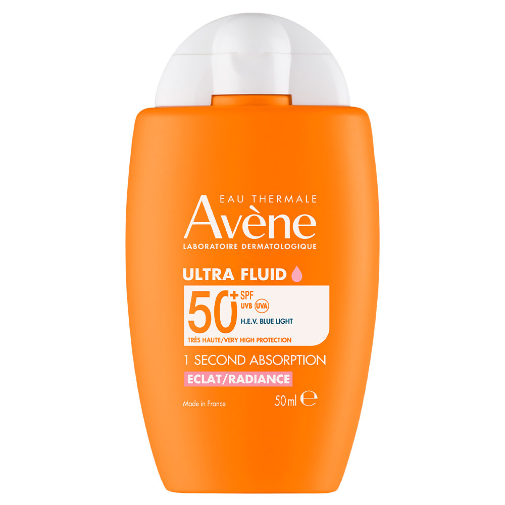 Avene Sun, radiance ultra fluid z zelo visoko zaščito pred soncem - ZF50+ (50 ml)