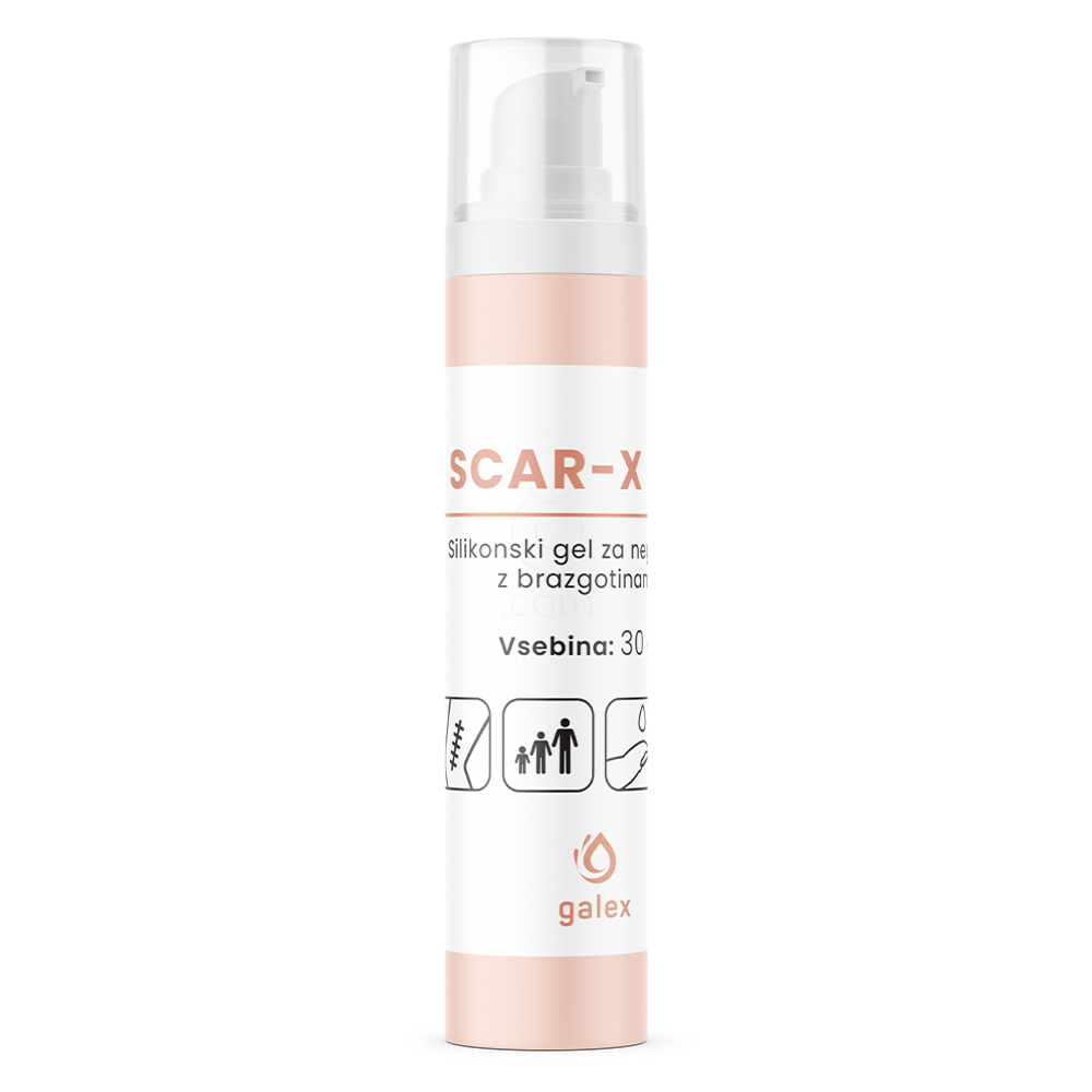 Scar-X Galex, silikonski gel za nego kože (30 g)
