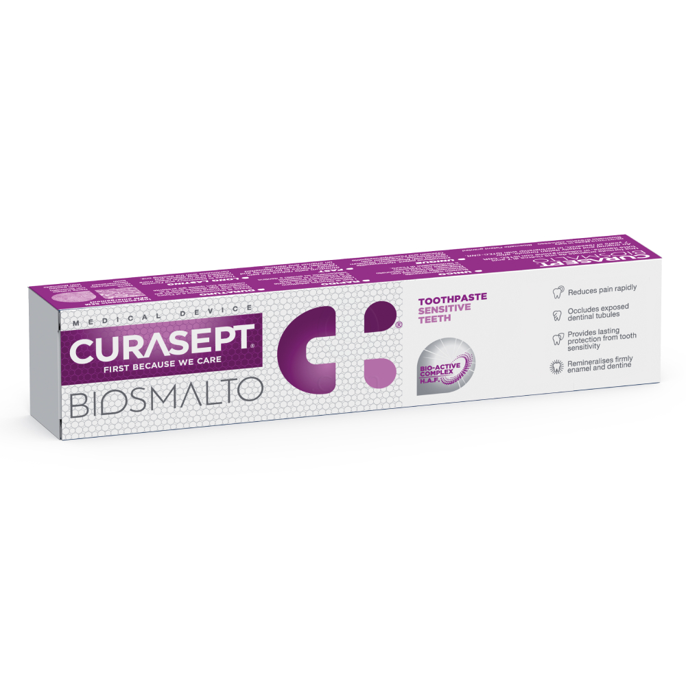 Curasept Biosmalto Sensitive, zobna pasta (75 ml)