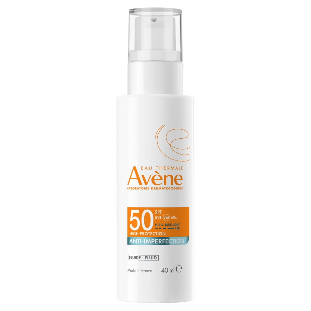 Avene Sun Anti-Perfection, fluid za zaščito obraza pred soncem - ZF50 (40 ml)