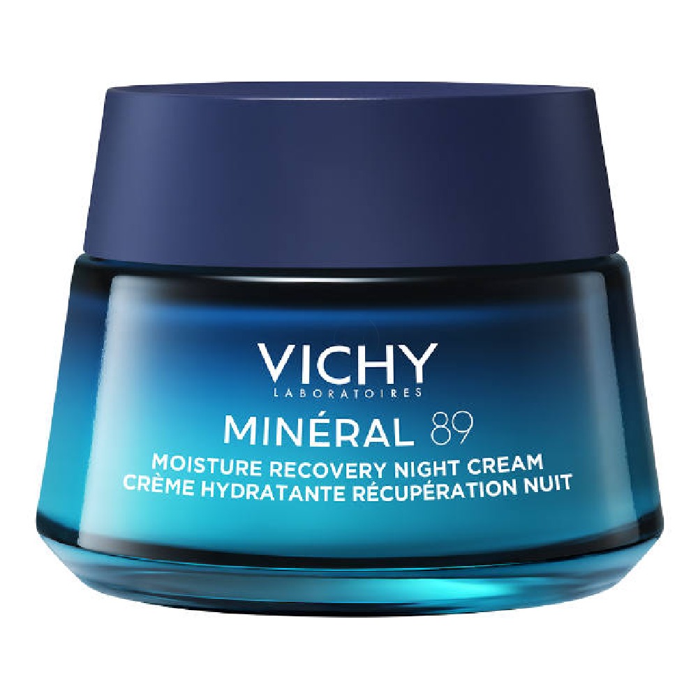 Vichy Mineral 89, nočna krema za povrnitev vlage (50 ml) 