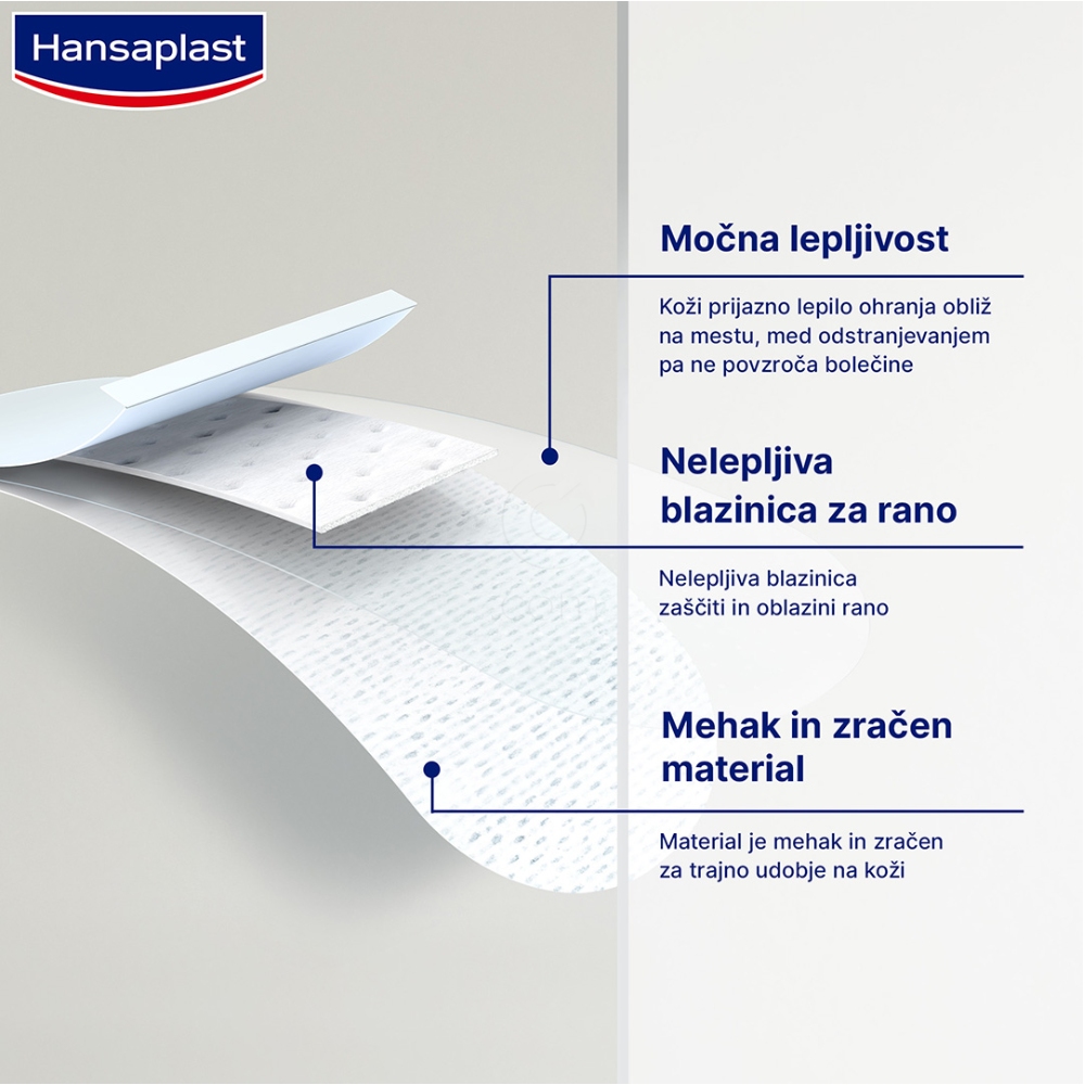 Hansaplast Sensitive obliži (20 obližev)