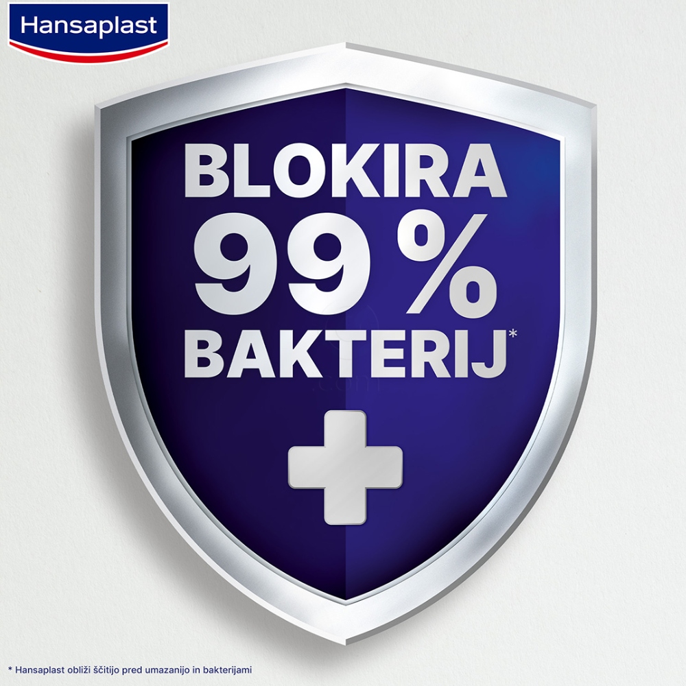 Hansaplast Flexible XXL, obliži - 6 x 9 cm (5 obližev)