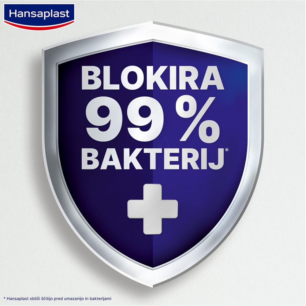 Hansaplast Sensitive Kids, obliži za otroke za večje rane (10 obližev)