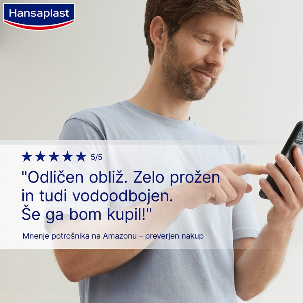 Hansaplast Elastic, obliži za prste (16 trakov)