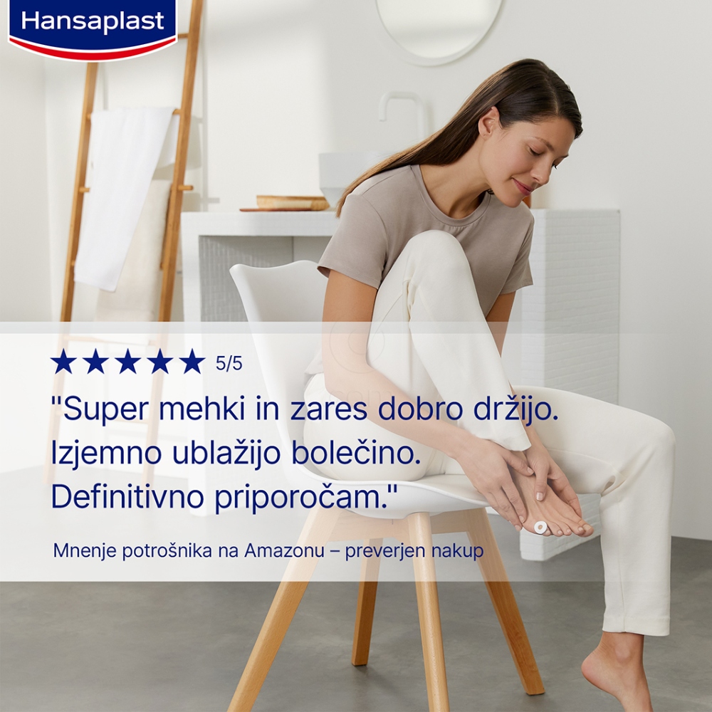 Hansaplast ščitniki za otiščance (20 obročkov)