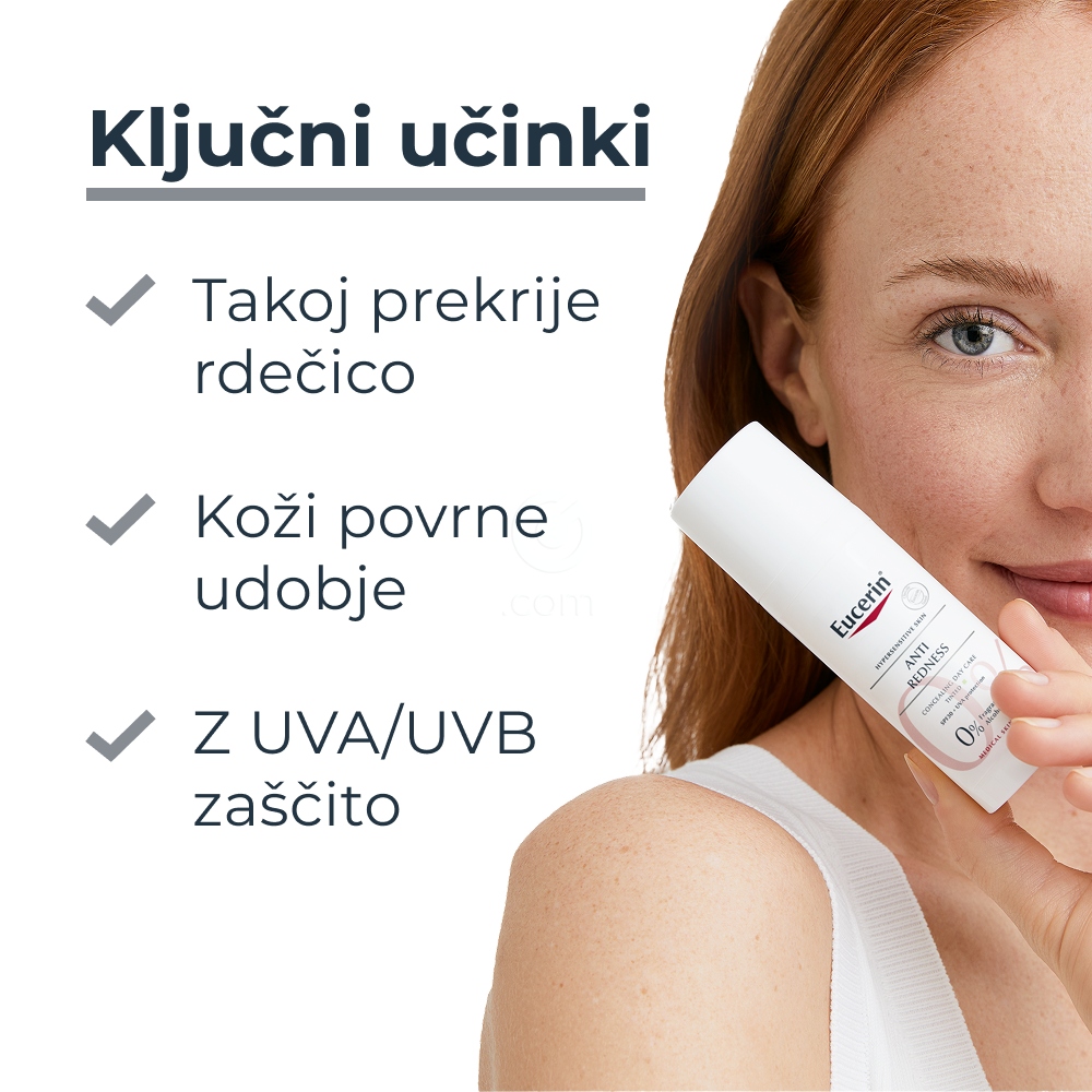 Eucerin, prekrivna krema proti rdečici ZF-30 (50 ml)