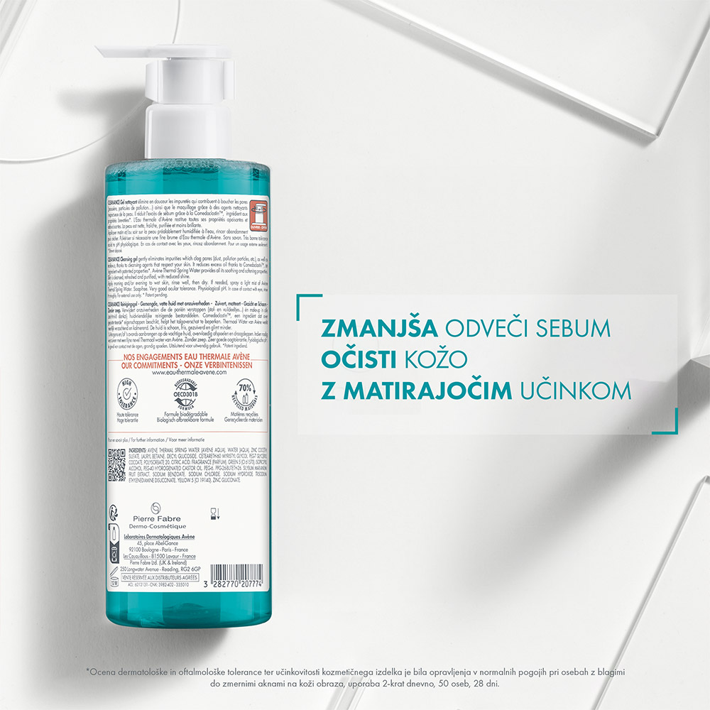 Eau Thermale Avene Cleanance, gel za čiščenje (400 ml)