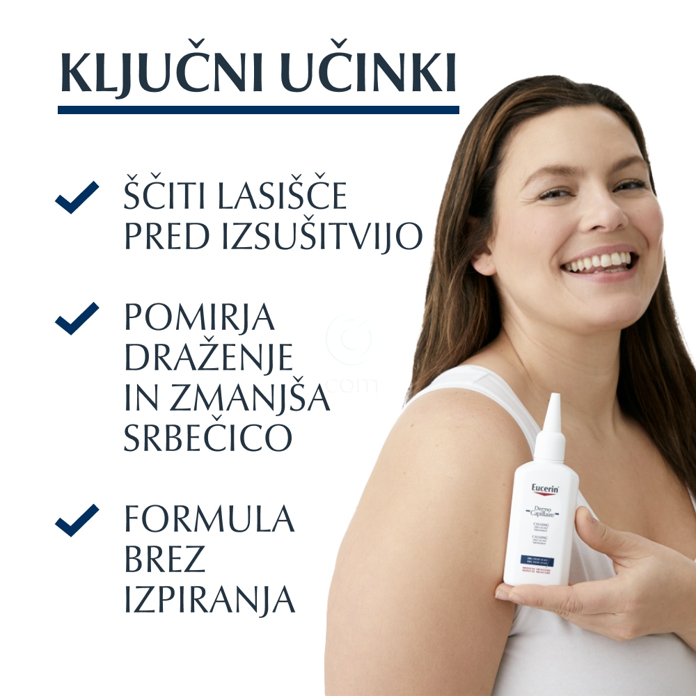 Eucerin DermoCapillaire 5% Urea, terapija proti prhljaju (100 ml)