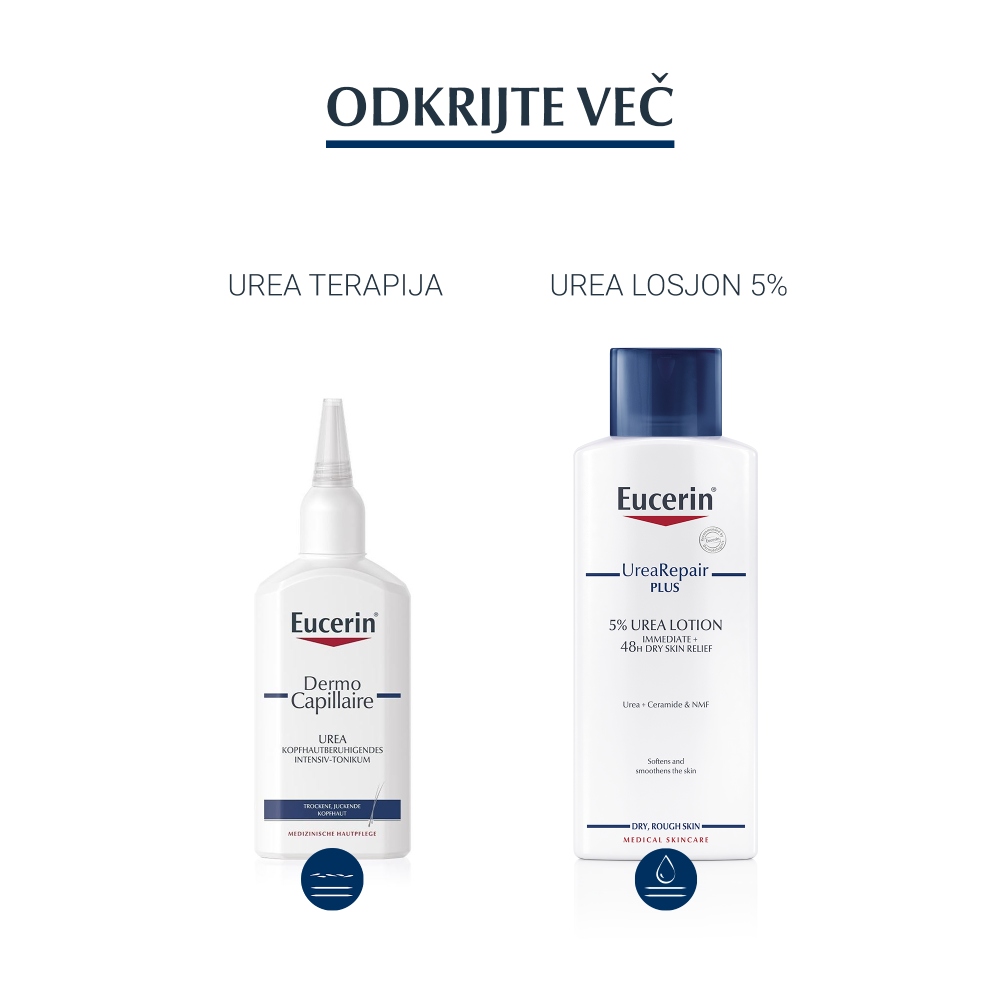 Eucerin DermoCapillaire 5% Urea, terapija proti prhljaju (100 ml)