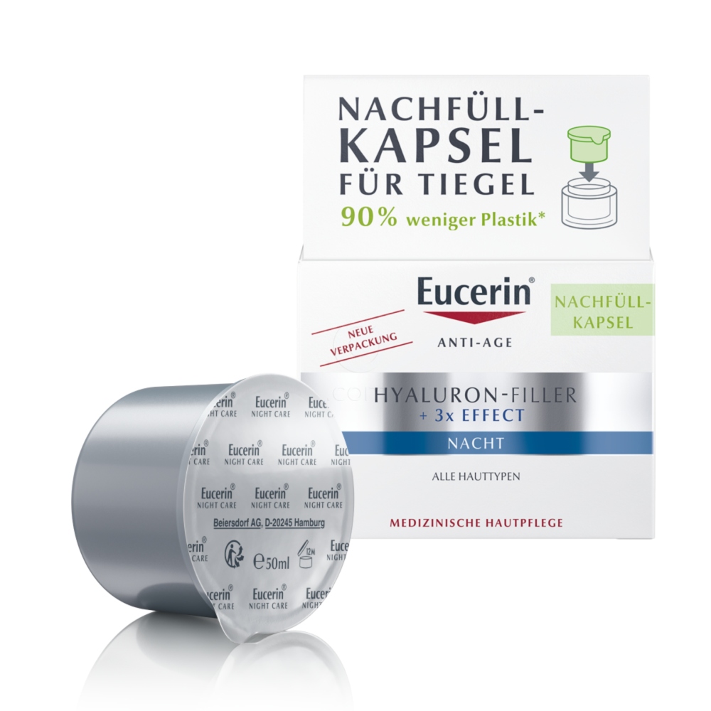 Eucerin Hyaluron-Filler, refill nočna krema (50 ml)