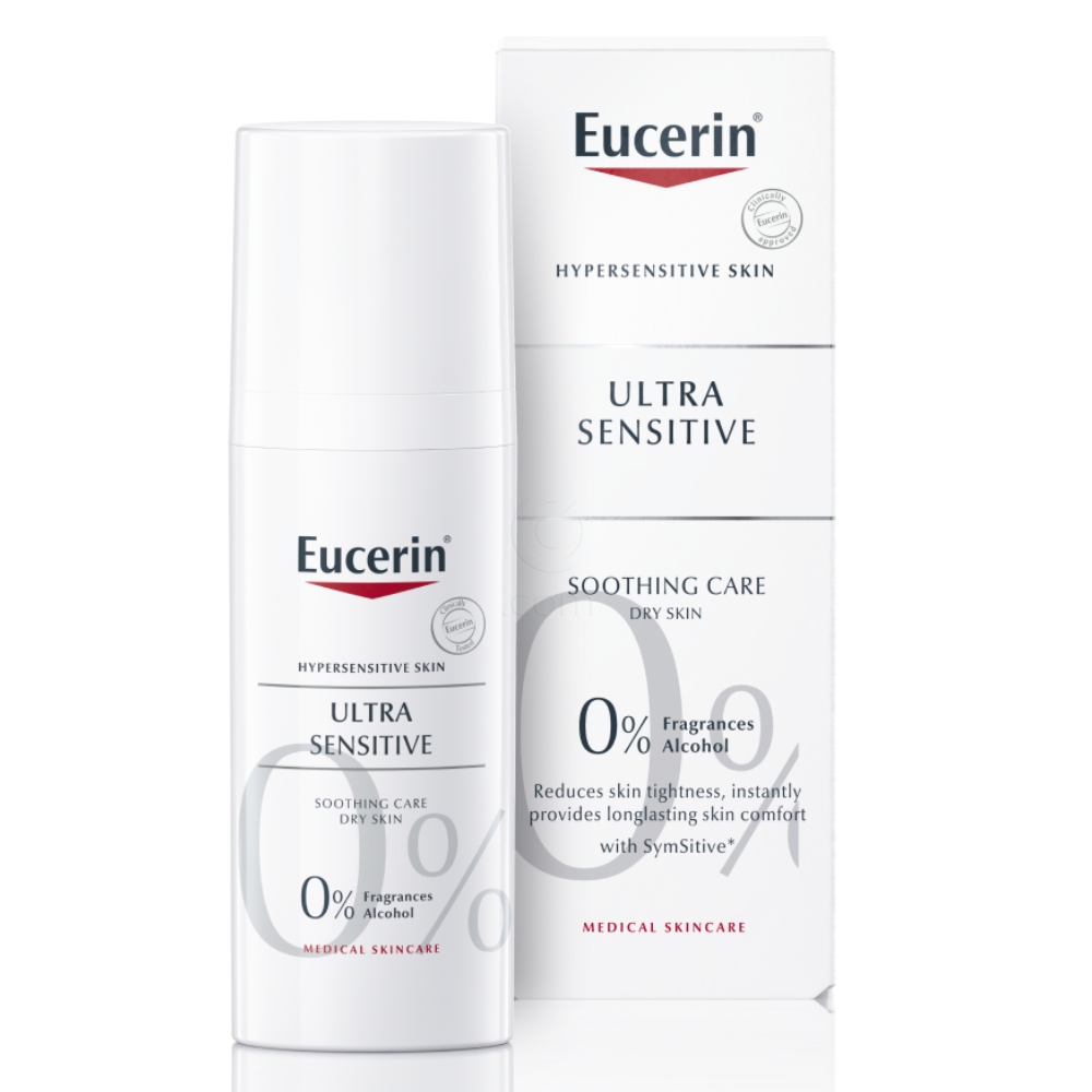 Eucerin Ultra Sensitive, krema za suho kožo (50 ml)