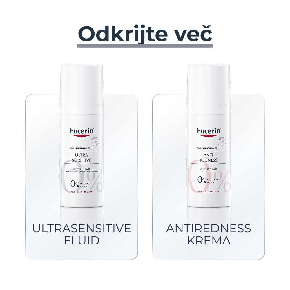 Eucerin Ultra Sensitive, krema za suho kožo (50 ml)