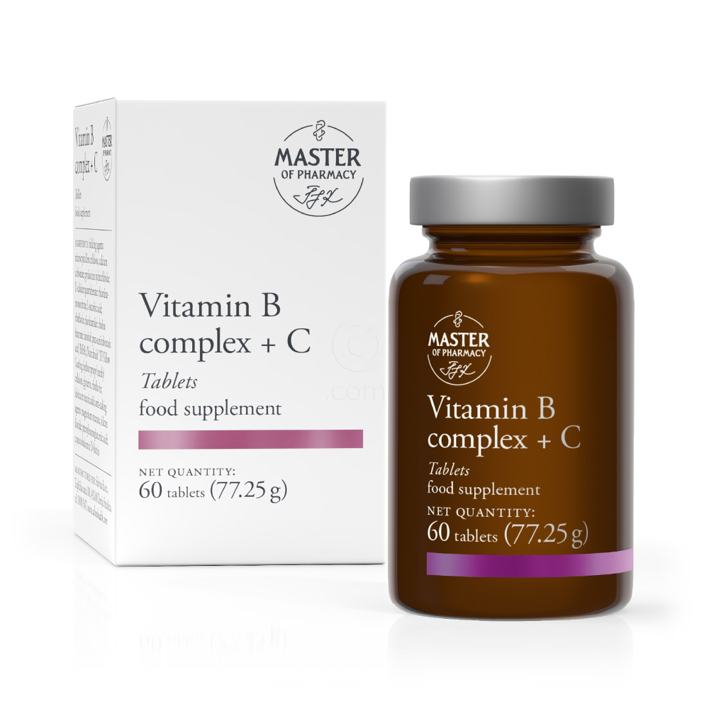 Master Of Pharmacy Vitamini B Kompleks + C, tablete (60 tablet)