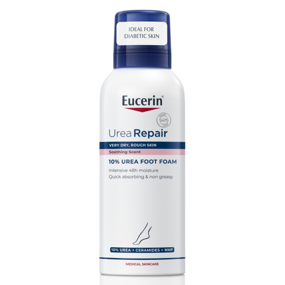 Eucerin UreaRepair Plus 10%, pena za noge (150 ml)